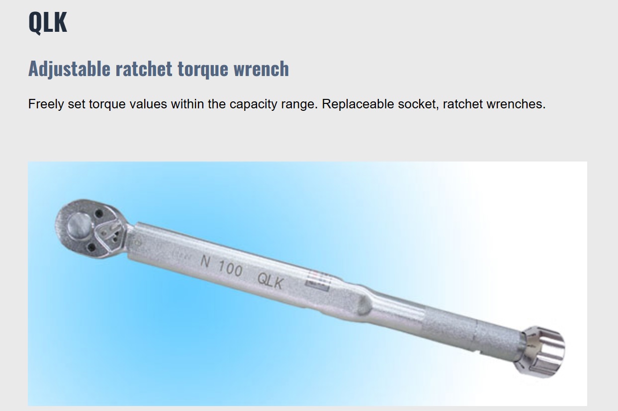 Ichiban Precision Sdn Bhd - Kanon - Kanon QLK Adjustable, Ratchet